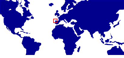 Geographic Location of Galicia in the World