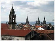 View of Santiago from Bonaval Park